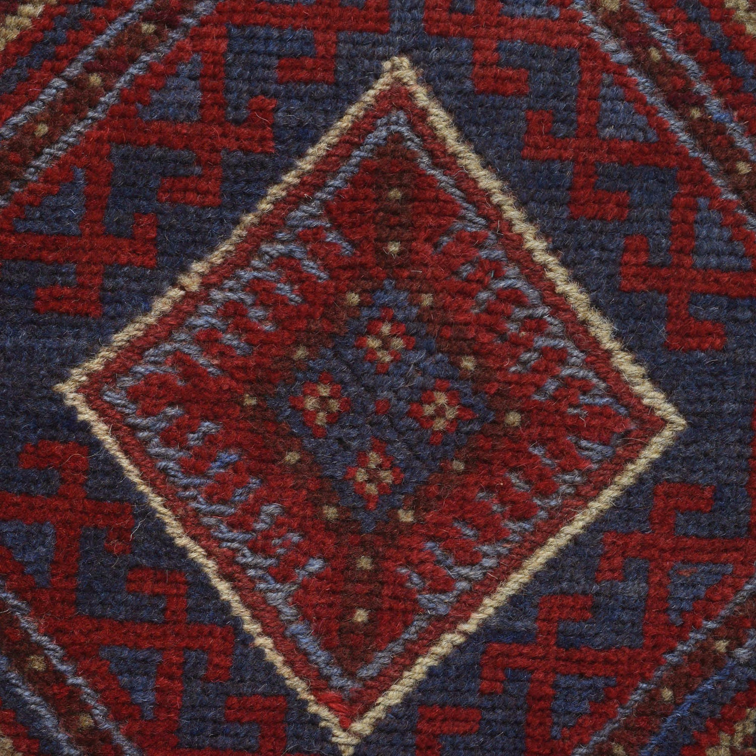 Red Mashwani Short Runner 2' 0 x 8' 3 (ft) - No.G25343