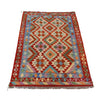 Handmade Vegetable Kilim 3' 2  x 5' 0 (ft) - No. R26025