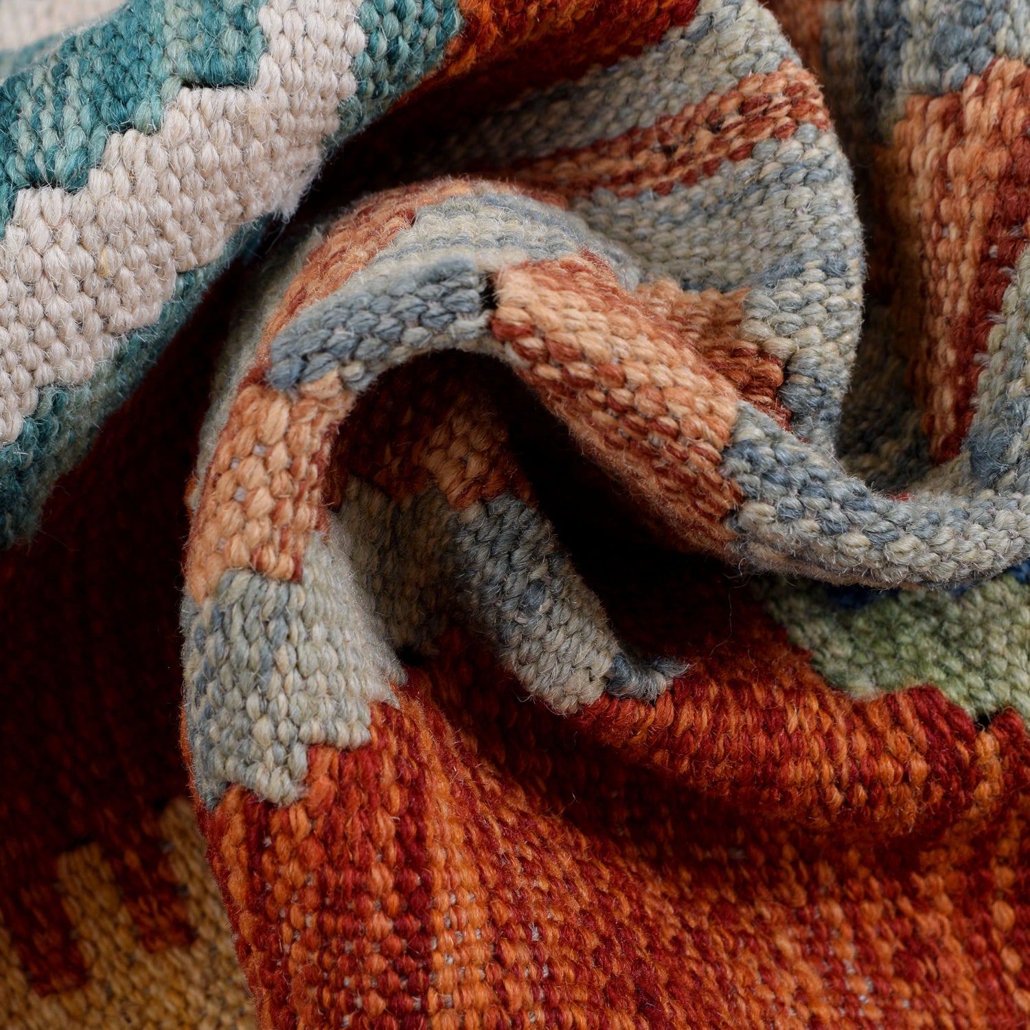 Vegetable Kilim Runner 1' 8  x 6' 4 (ft) - No. R26036