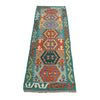 Vegetable Kilim Runner 2' 1  x 6' 4 (ft) - No. R26065