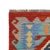 Handmade Vegetable Kilim 3' 2  x 4' 5 (ft) - No. R26070