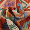 Handmade Vegetable Kilim 3' 2  x 4' 5 (ft) - No. R26070