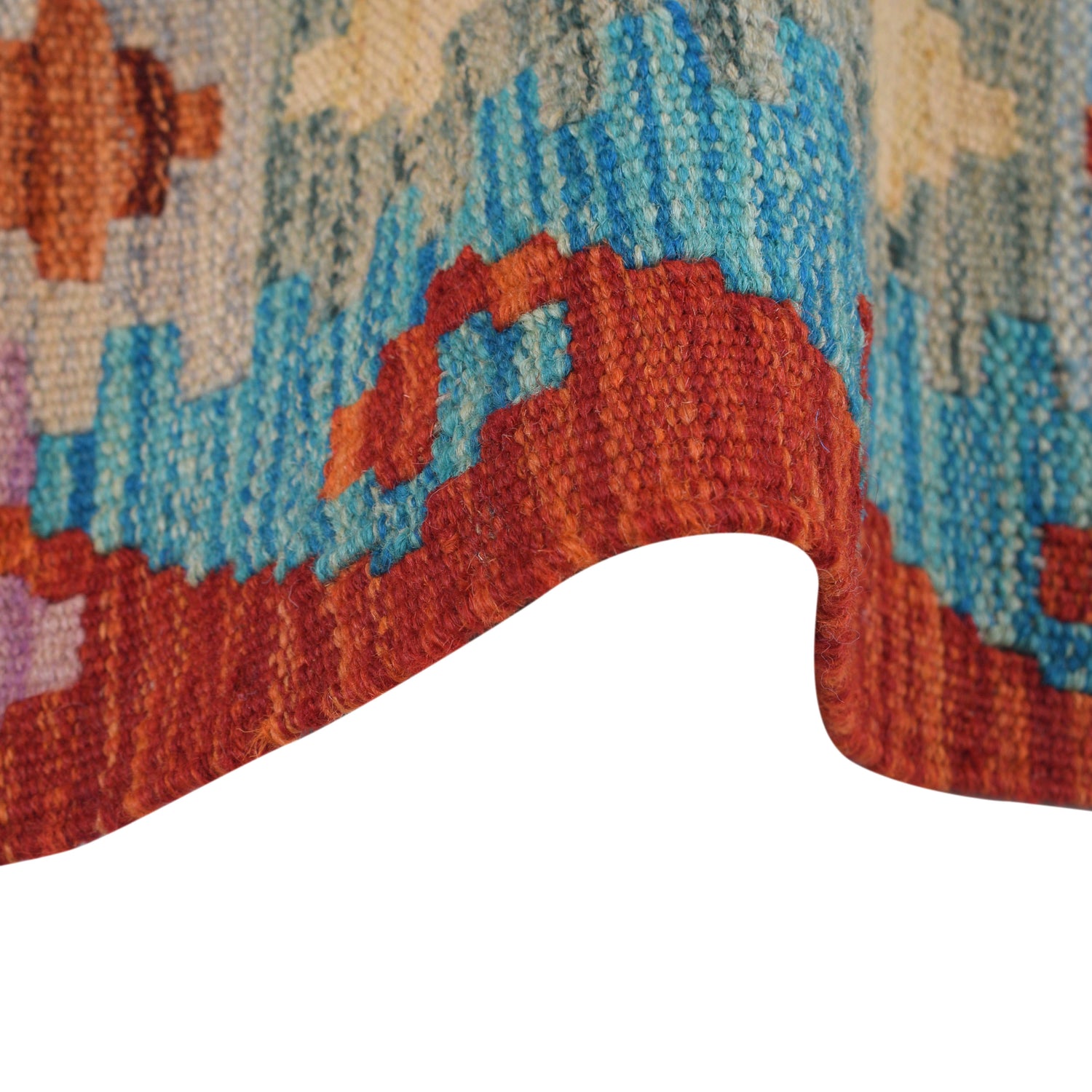 Vegetable Kelim Runner 2' 7 x 9' 7 (ft) - No. R26113