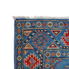 Blue Color Kazak Rug 3' 3 x 4' 9 (ft) - No. R26126