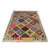 Handmade Vegetable Kilim 4' 7 x 6' 2 (ft) - No. R26248