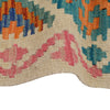 Handmade Vegetable Kilim 4' 7 x 6' 2 (ft) - No. R26248