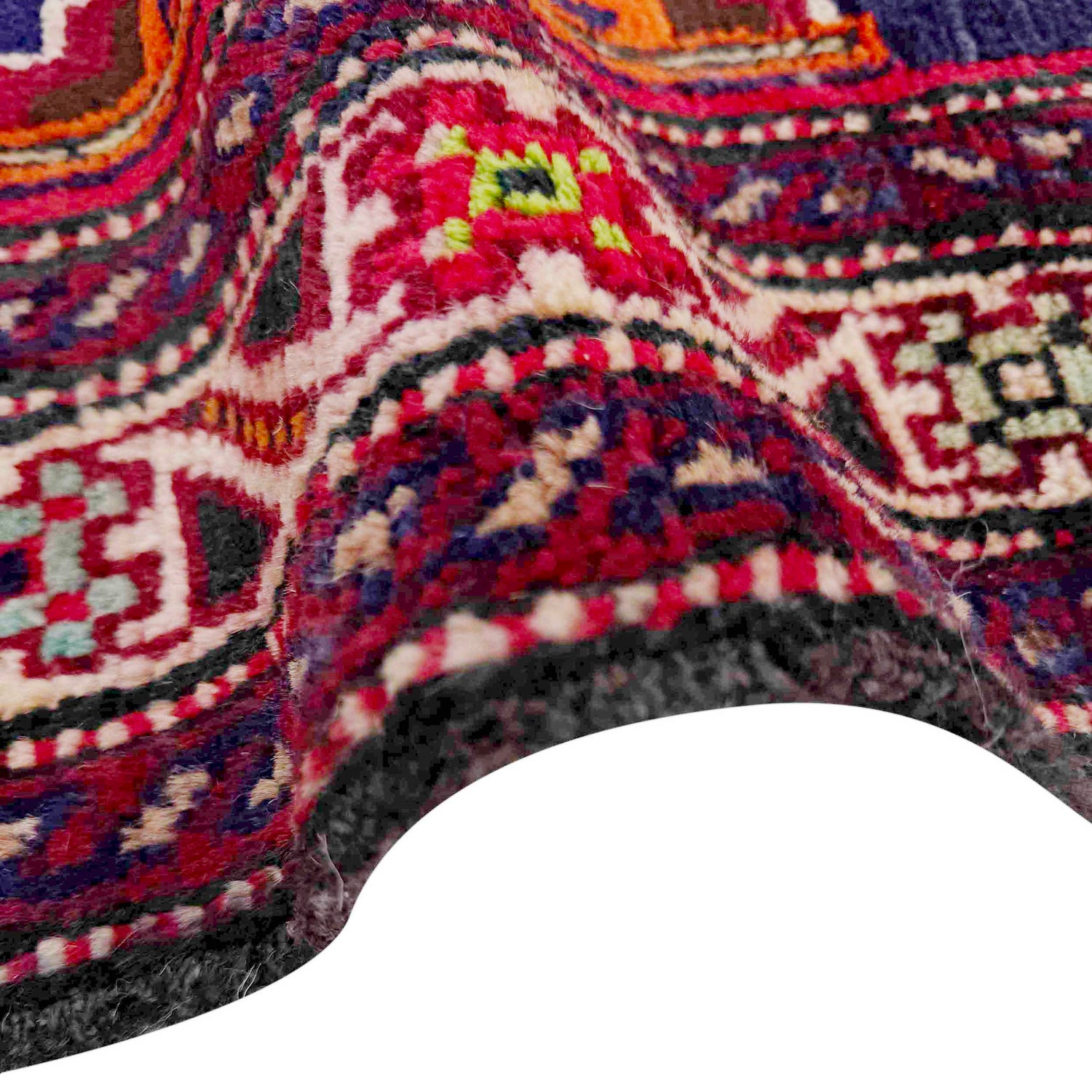 Traditional Baloch Rug 3' 7" x 6' 3" (ft) - No. R36706