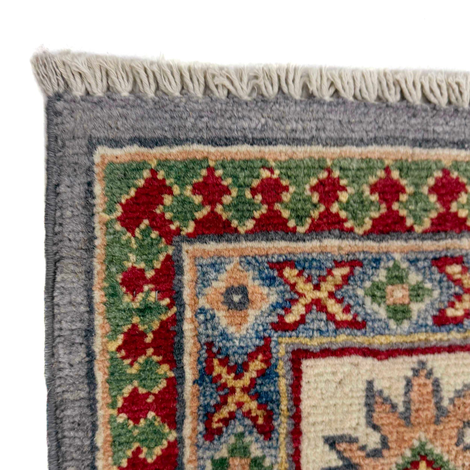 Hand Knotted Kazak Rug 4' 11" x 6' 11" (ft) - No. R37362