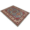 Hand Knotted Kazak Rug 4' 11" x 6' 10" (ft) - No. R37368