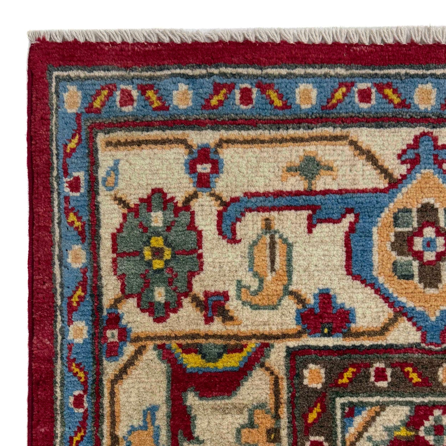 Hand Knotted Persian Design Heriz Rug 4' 11" x 7' 8" (ft) - No. R37370