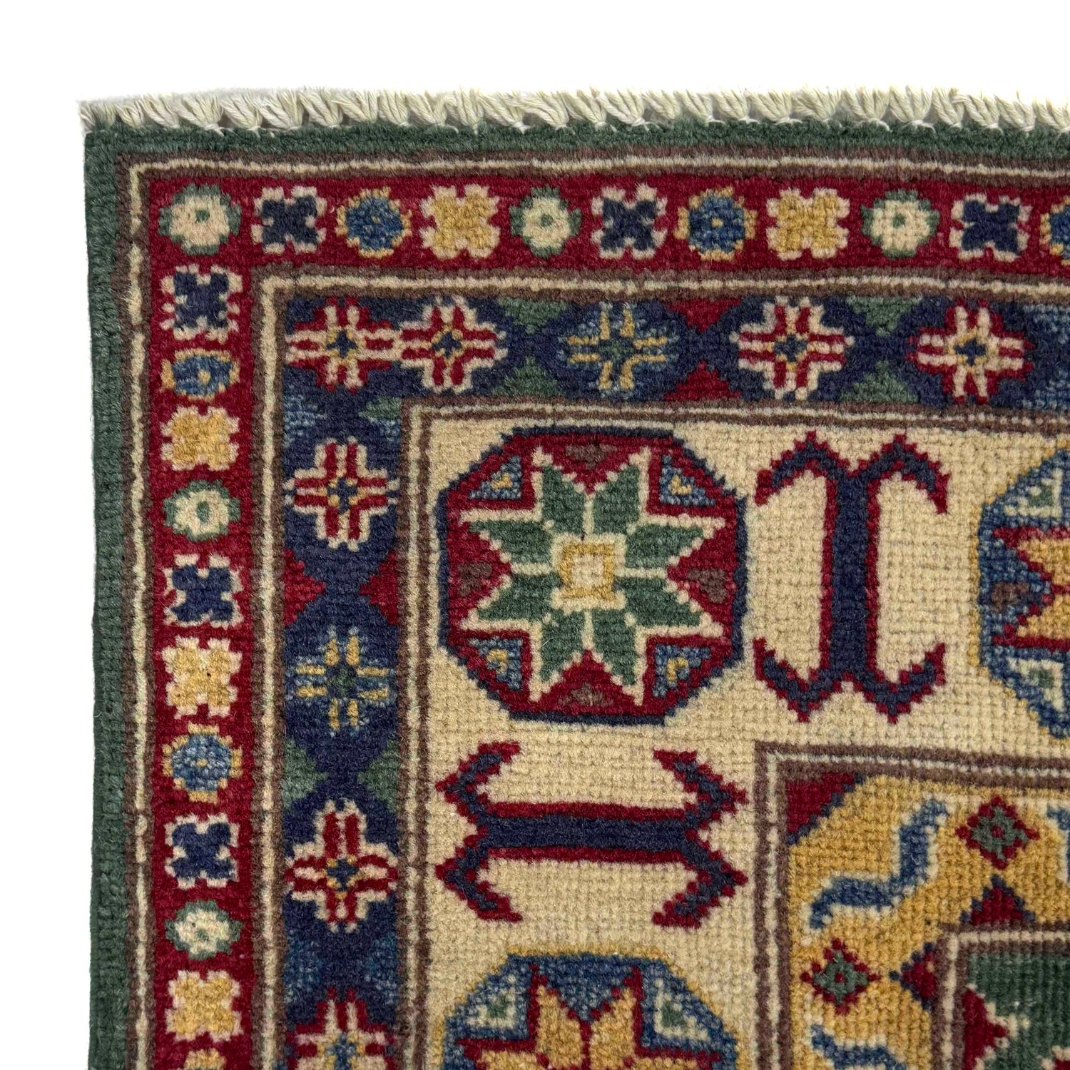 Hand Knotted Kazak Rug 5' 5" x 8' 0" (ft) - No. R37375