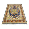 Hand Knotted Persian Design Heriz Rug 3' 11" x 5' 10" (ft) - No. R37376