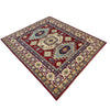 Red Color Kazak Rug 5' 0" x 6' 6" (ft) - No. R37377