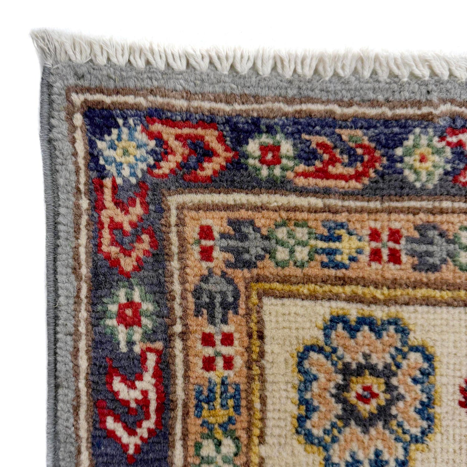 Multi Color Kazak Rug 3' 9" x 6' 7" (ft) - No. R37378