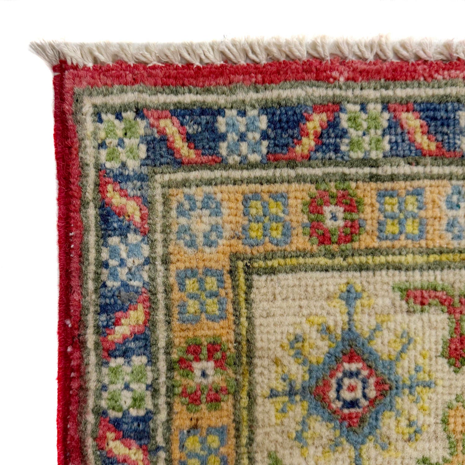 Hand Knotted Kazak Rug 4' 2" x 5' 11" (ft) - No. R37379