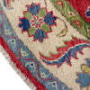 Oriental Kazak Carpet Round Shape 4' 10" x 4' 11" (ft) - No. R37384