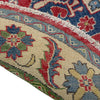 Oriental Kazak Carpet Round Shape 4' 10" x 4' 11" (ft) - No. R37384
