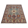 Grey Color Kazak Rug 4' 8" x 6' 5" (ft) - No. R37385
