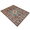 Grey Color Kazak Rug 4' 8" x 6' 5" (ft) - No. R37385