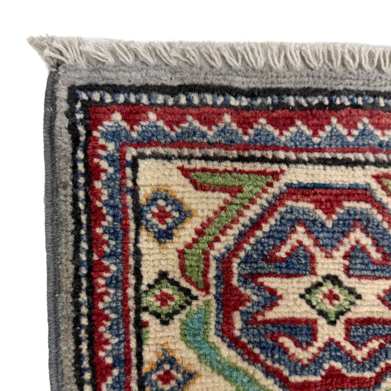Grey Color Kazak Rug 4' 8" x 6' 5" (ft) - No. R37385