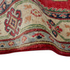 Red Color Kazak Rug 4' 0" x 5' 10" (ft) - No. R37386