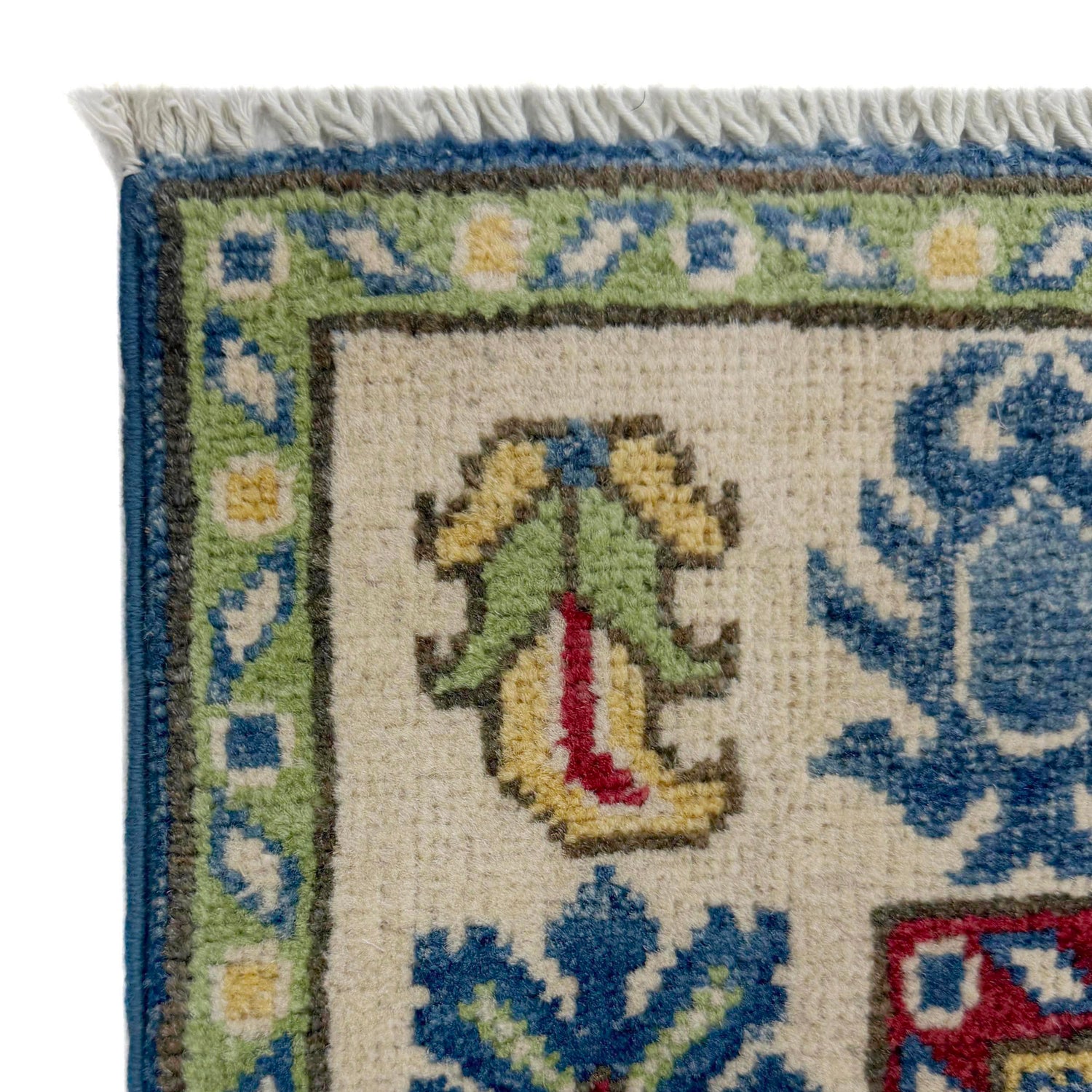 Blue Color Kazak Rug 3' 10" x 5' 10" (ft) - No. R37389