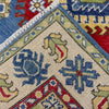 Blue Color Kazak Rug 3' 10" x 5' 10" (ft) - No. R37389