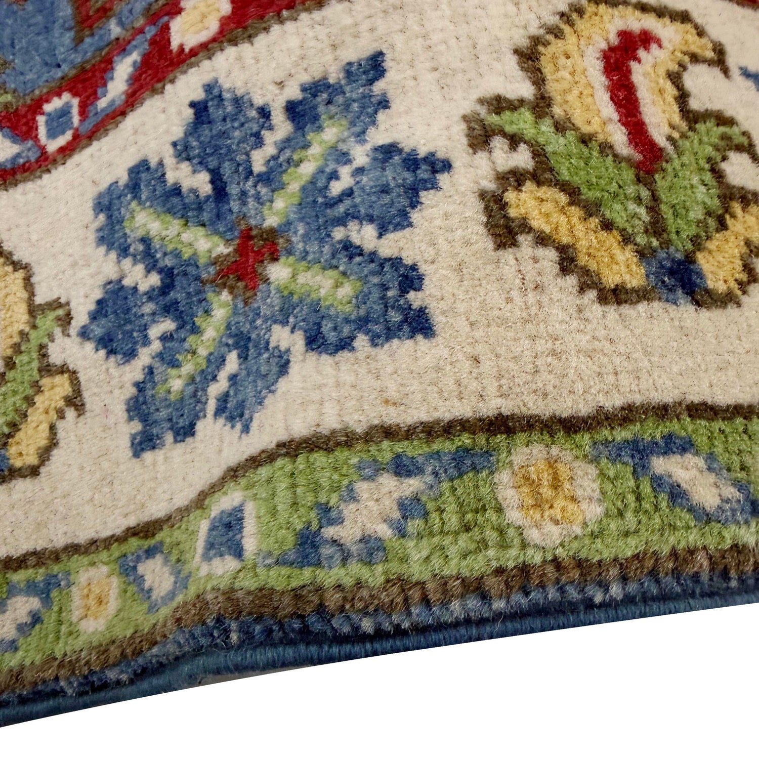 Blue Color Kazak Rug 3' 10" x 5' 10" (ft) - No. R37389