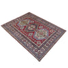 Hand Knotted Kazak Rug 4' 11" x 7' 3" (ft) - No. R37390