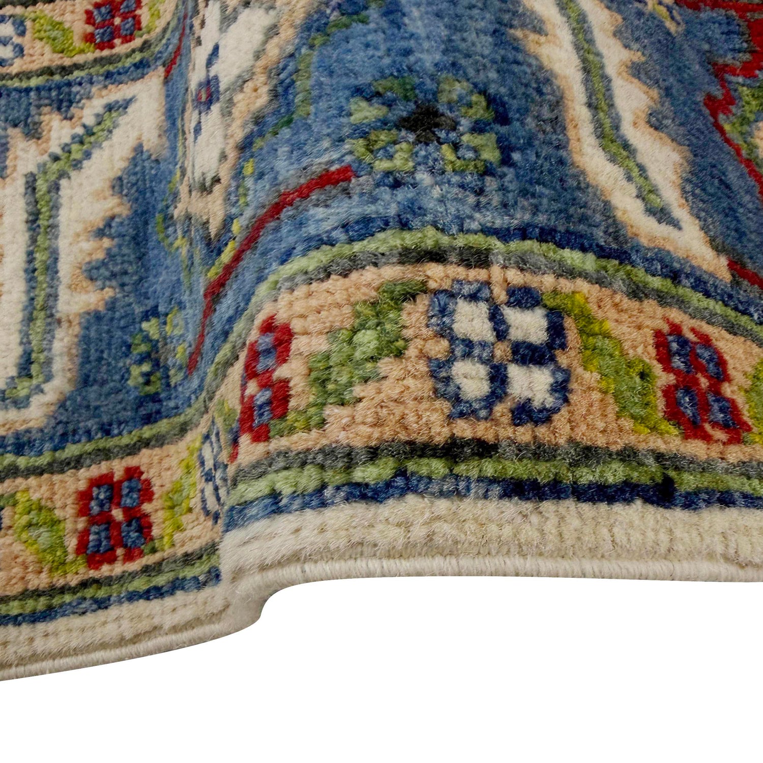 Hand Knotted Persian Design Heriz Rug 4' 0" x 5' 8" (ft) - No. R37391