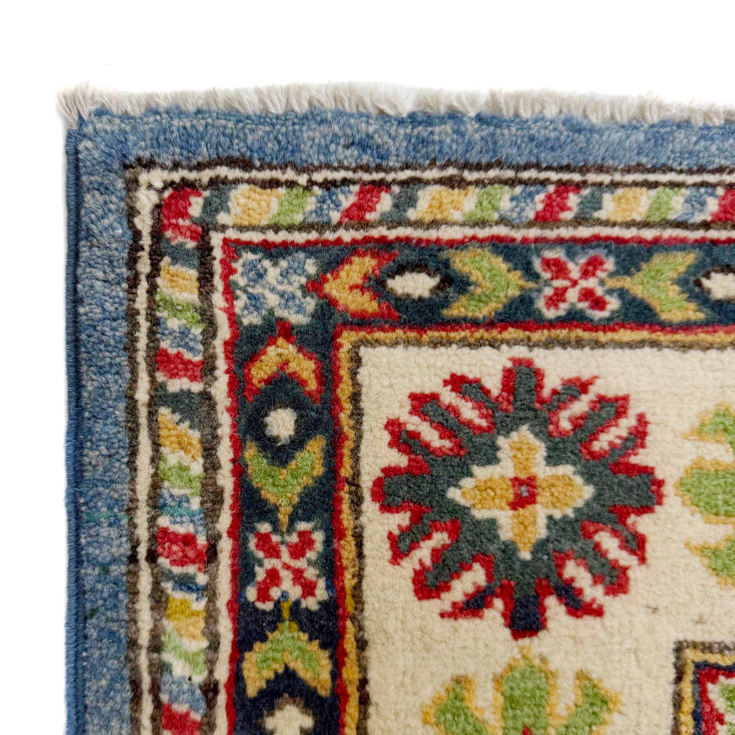 Hand Knotted Kazak Rug 3' 8" x 5' 11" (ft) - No. R37396