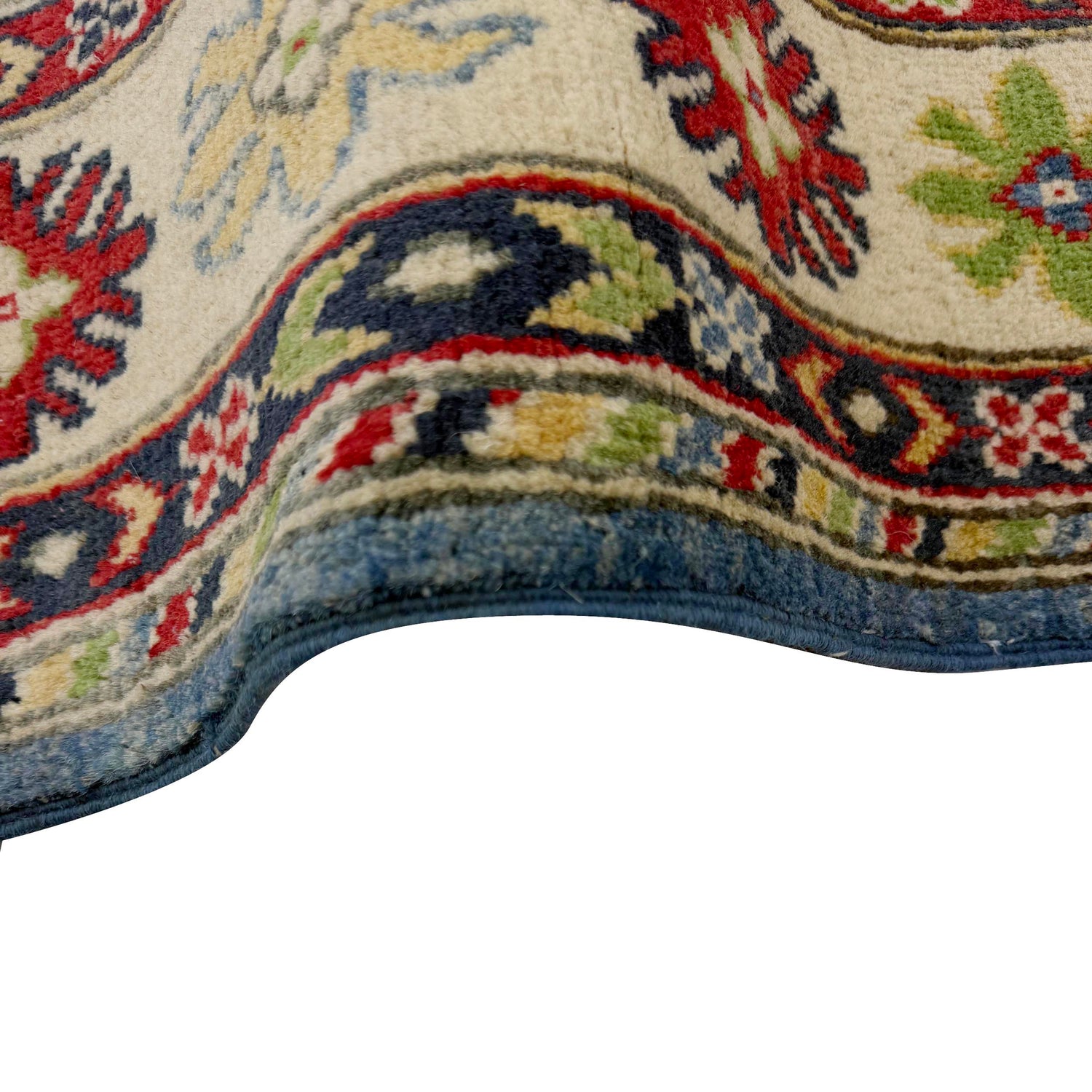 Hand Knotted Kazak Rug 3' 8" x 5' 11" (ft) - No. R37396