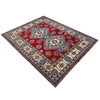 Oriental Kazak Rug 4' 11" x 6' 5" (ft) - No. R37397