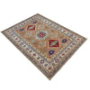 Orange Color Kazak Rug 4' 11" x 7' 1" (ft) - No. R37400