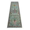 Hand-Knotted Sultani Rug Runner 2' 11" x 9' 7" (ft) - No. R37405