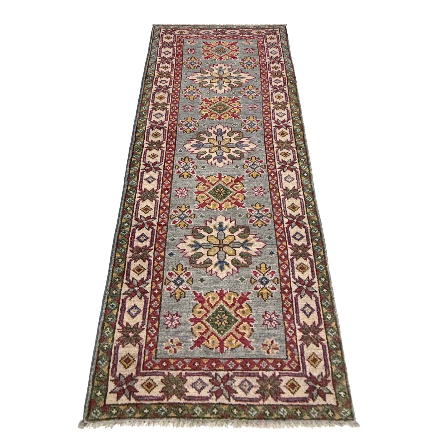 Oriental Kazak Runner 2' 2" x 6' 1" (ft) - No. R37408