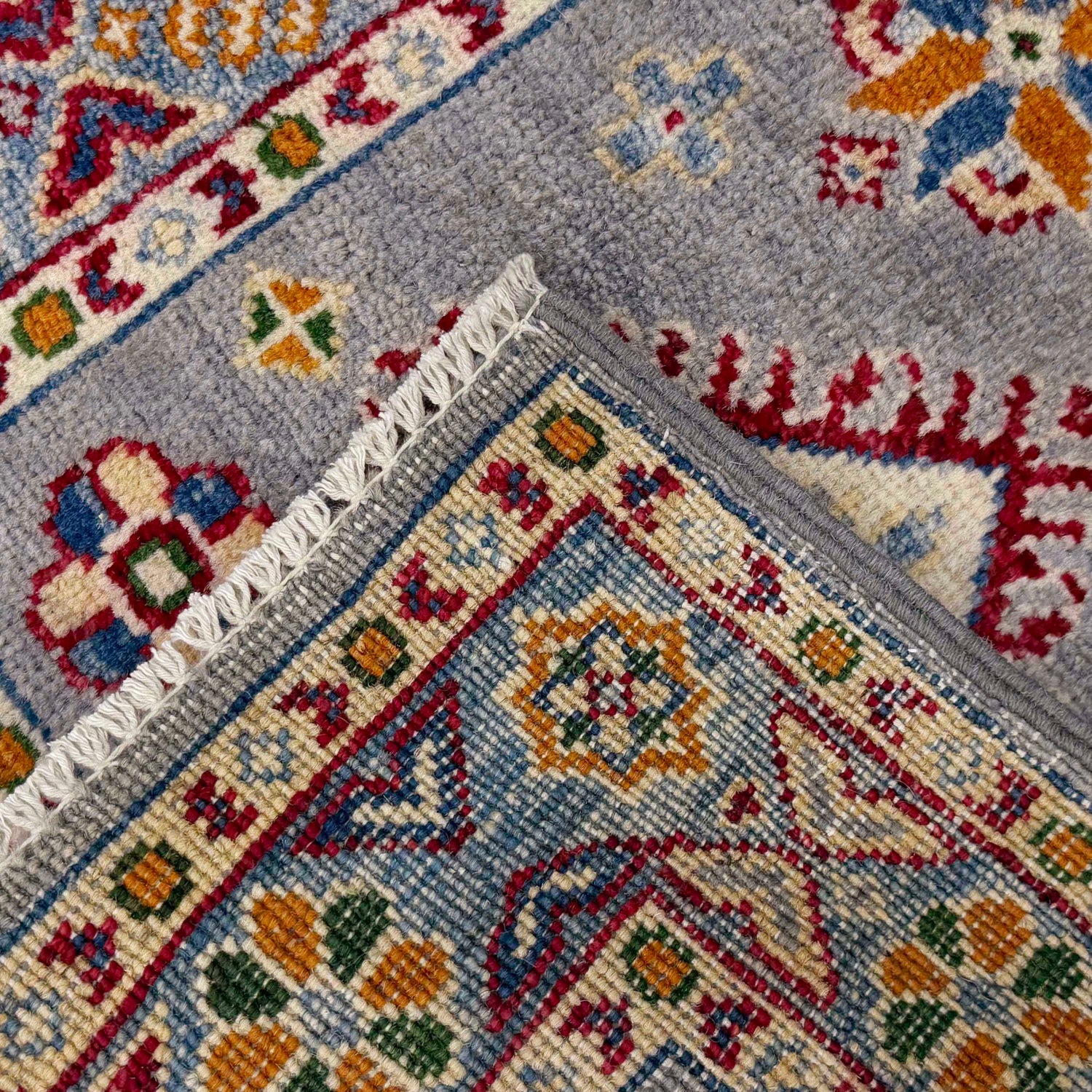 Hand Knotted Kazak Runner 1' 10" x 5' 9" (ft) - No. R37409
