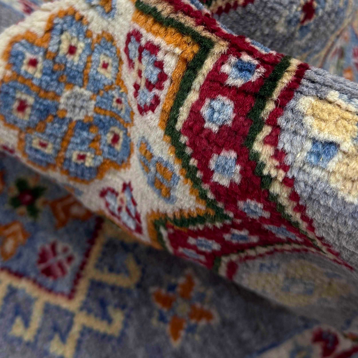 Hand Knotted Kazak Runner 1' 10" x 5' 9" (ft) - No. R37409