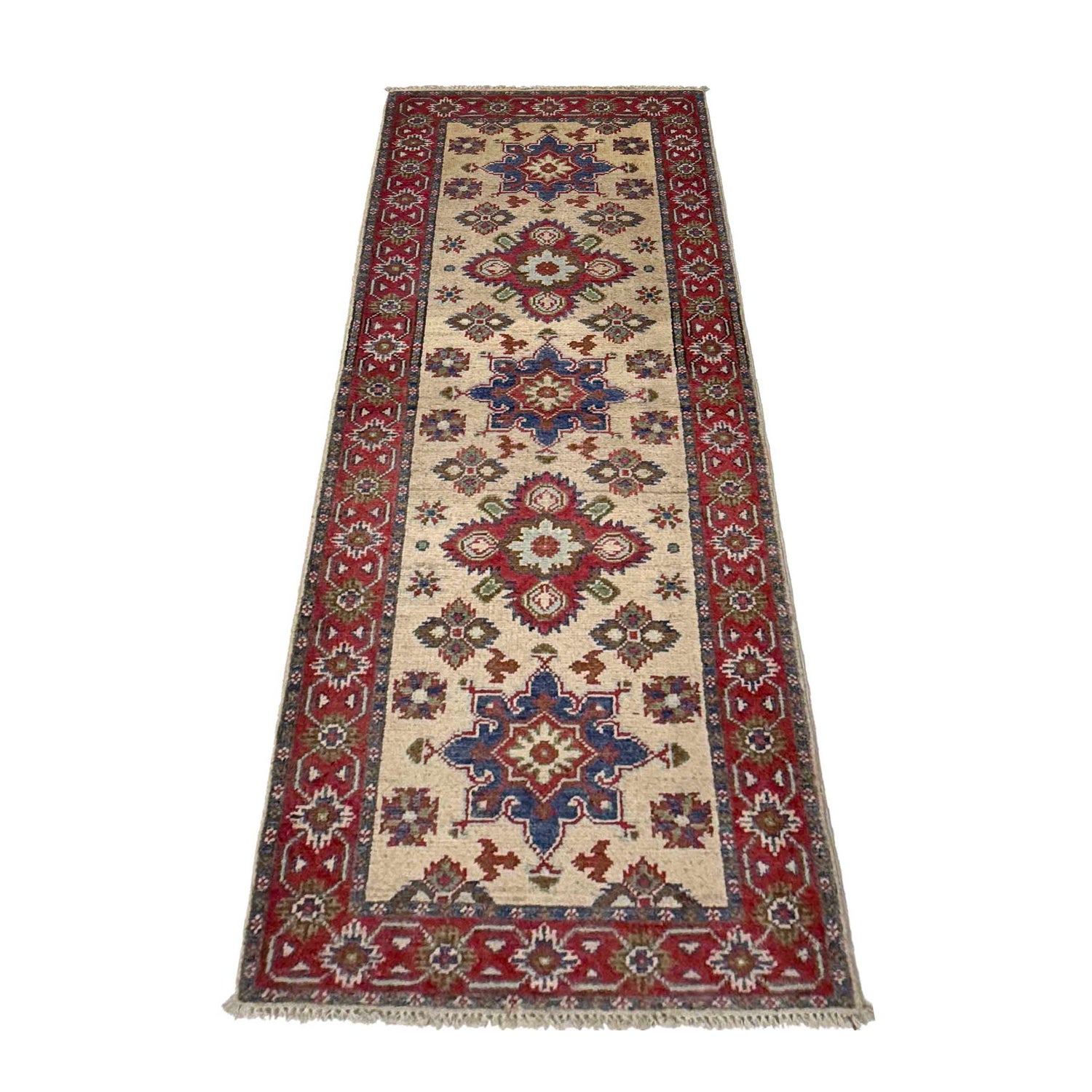 Oriental Kazak Runner 2' 1" x 5' 9" (ft) - No. R37414