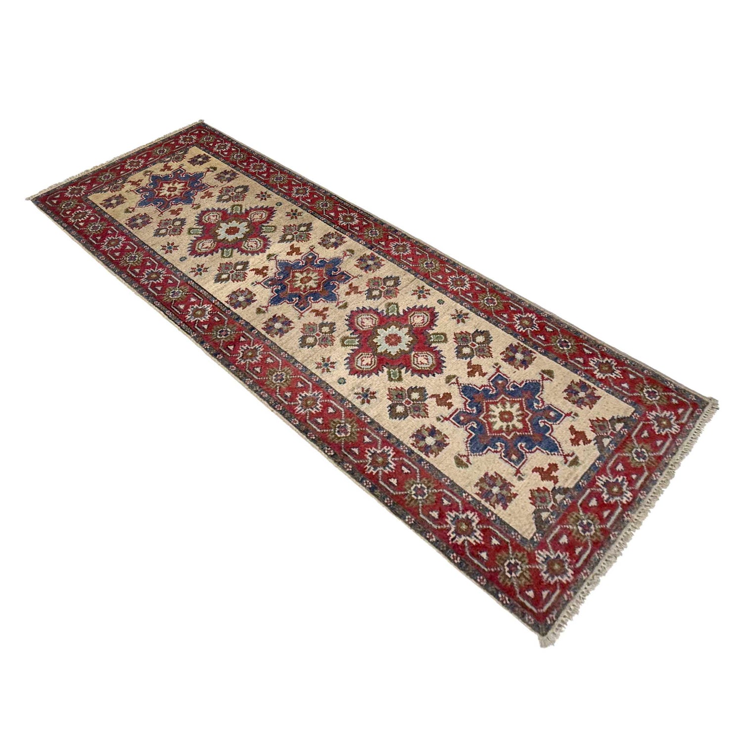 Oriental Kazak Runner 2' 1" x 5' 9" (ft) - No. R37414