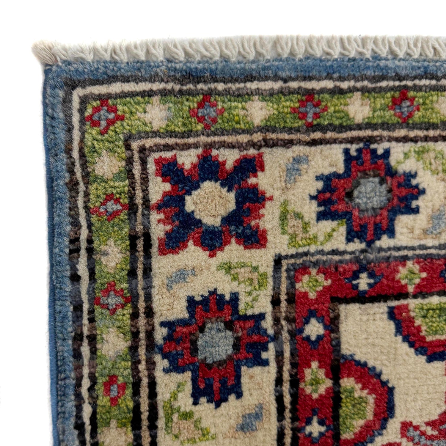 Hand Knotted Kazak Runner 2' 1" x 6' 3" (ft) - No. R37415