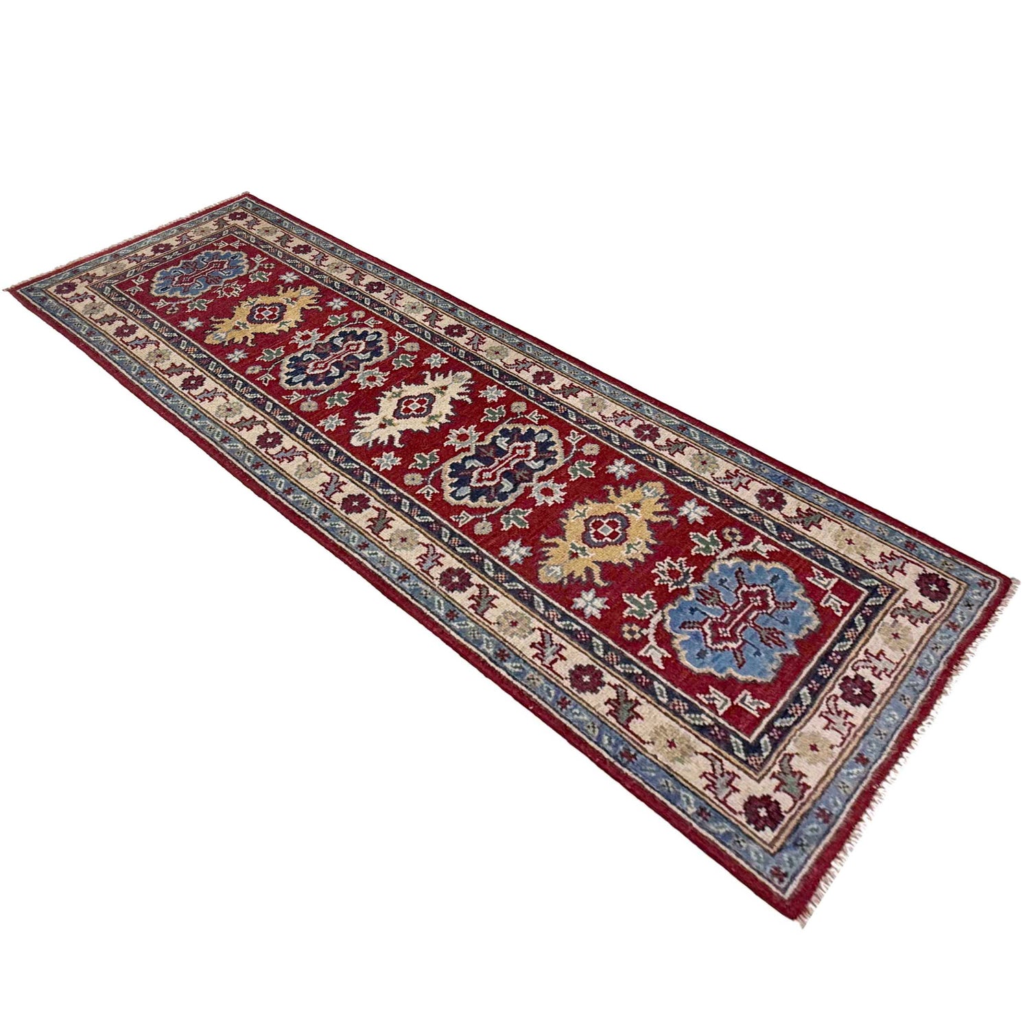 Red Color Kazak Runner 2' 0" x 5' 10" (ft) - No. R37417