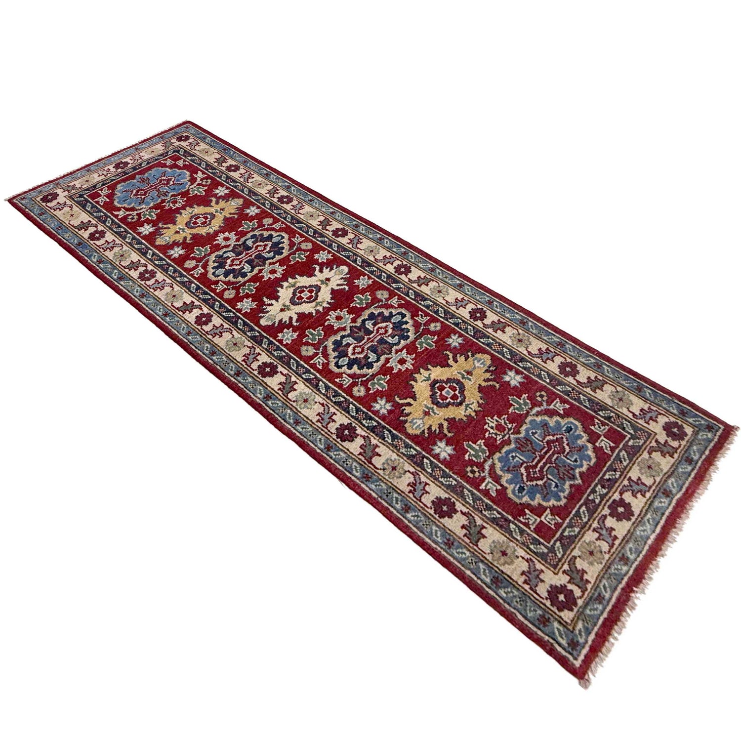 Red Color Kazak Runner 2' 0" x 5' 10" (ft) - No. R37417