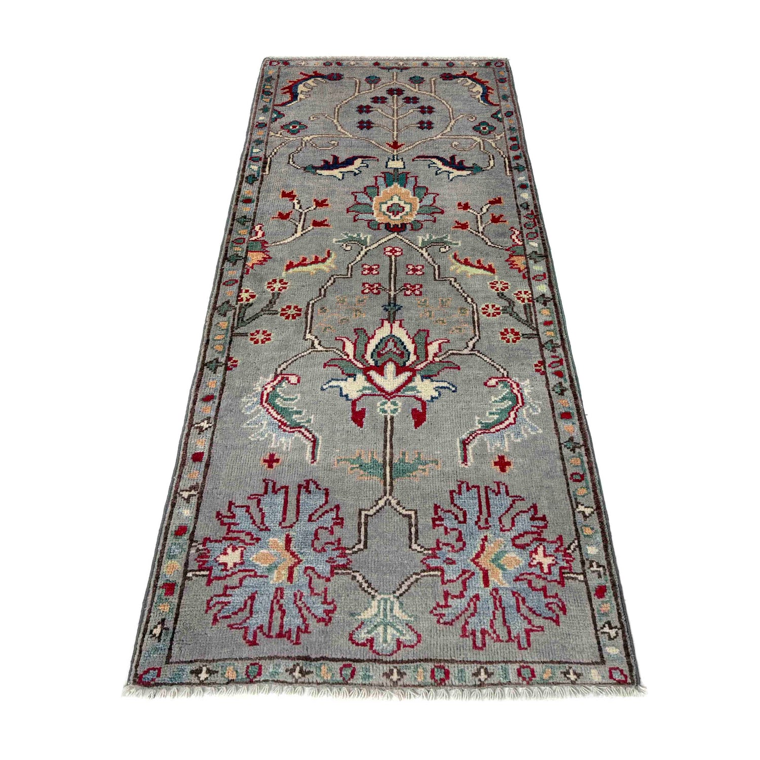 Modern Sultani Qaleen Runner 2' 0" x 4' 10" (ft) - No. R37418