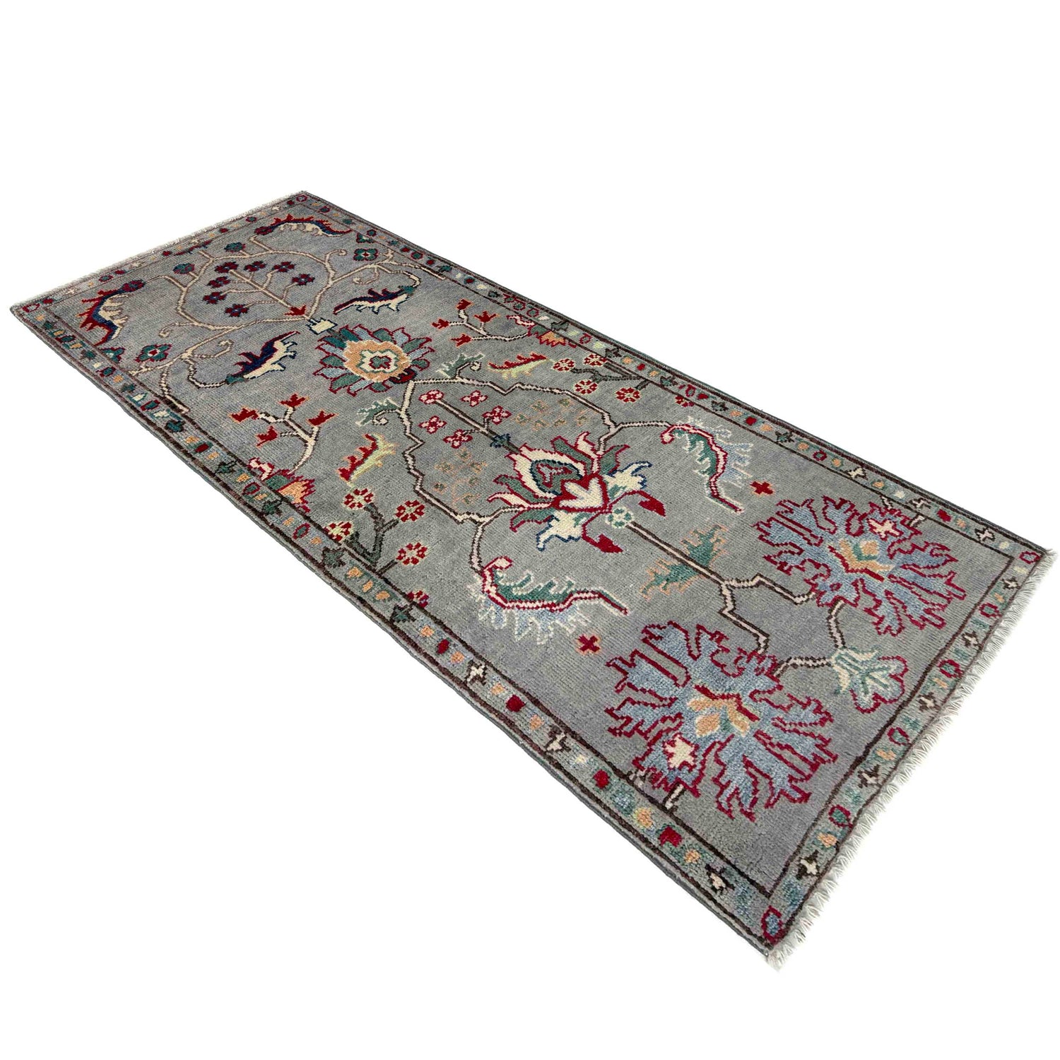 Modern Sultani Qaleen Runner 2' 0" x 4' 10" (ft) - No. R37418