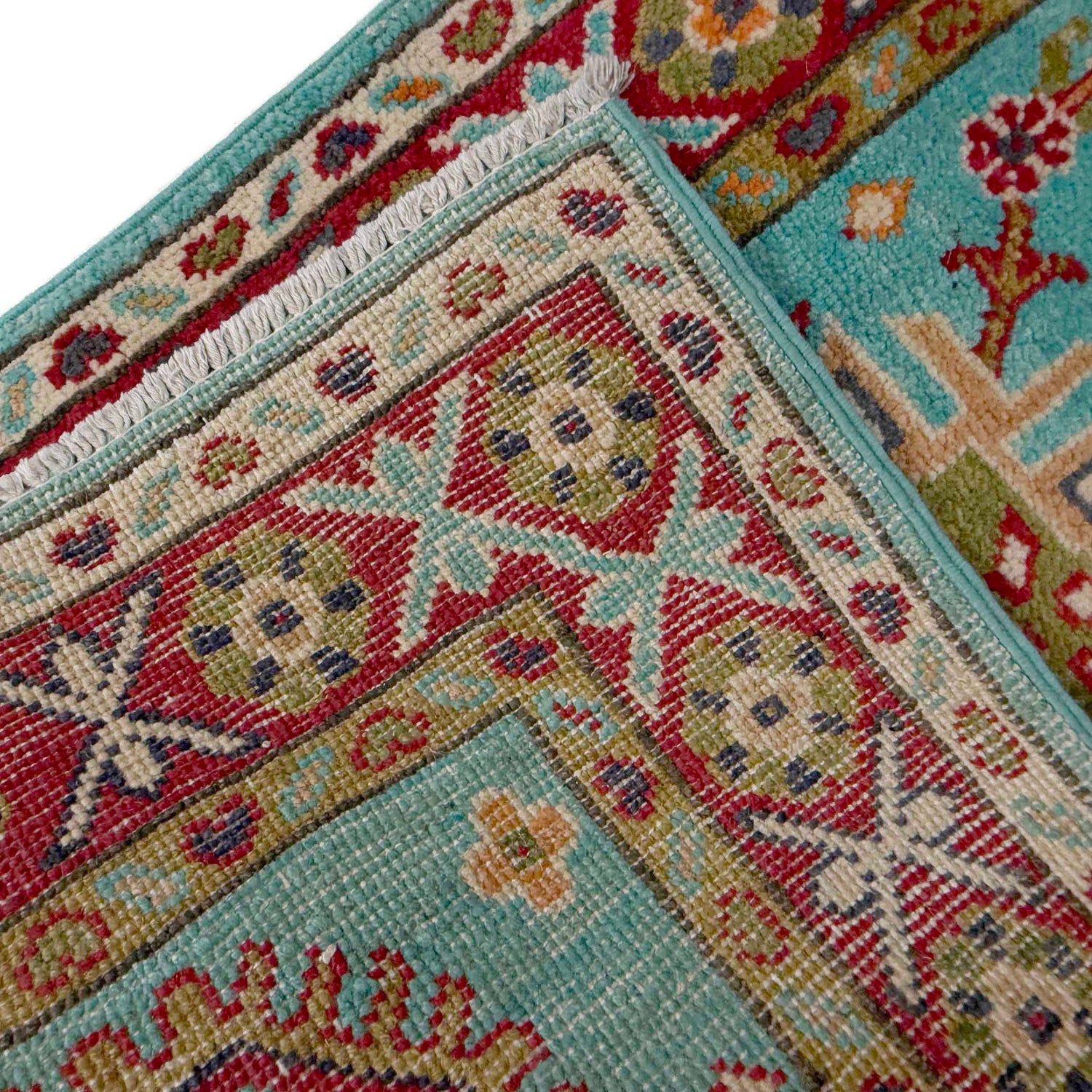 Hand Knotted Kazak Runner 1' 10" x 5' 7" (ft) - No. R37419