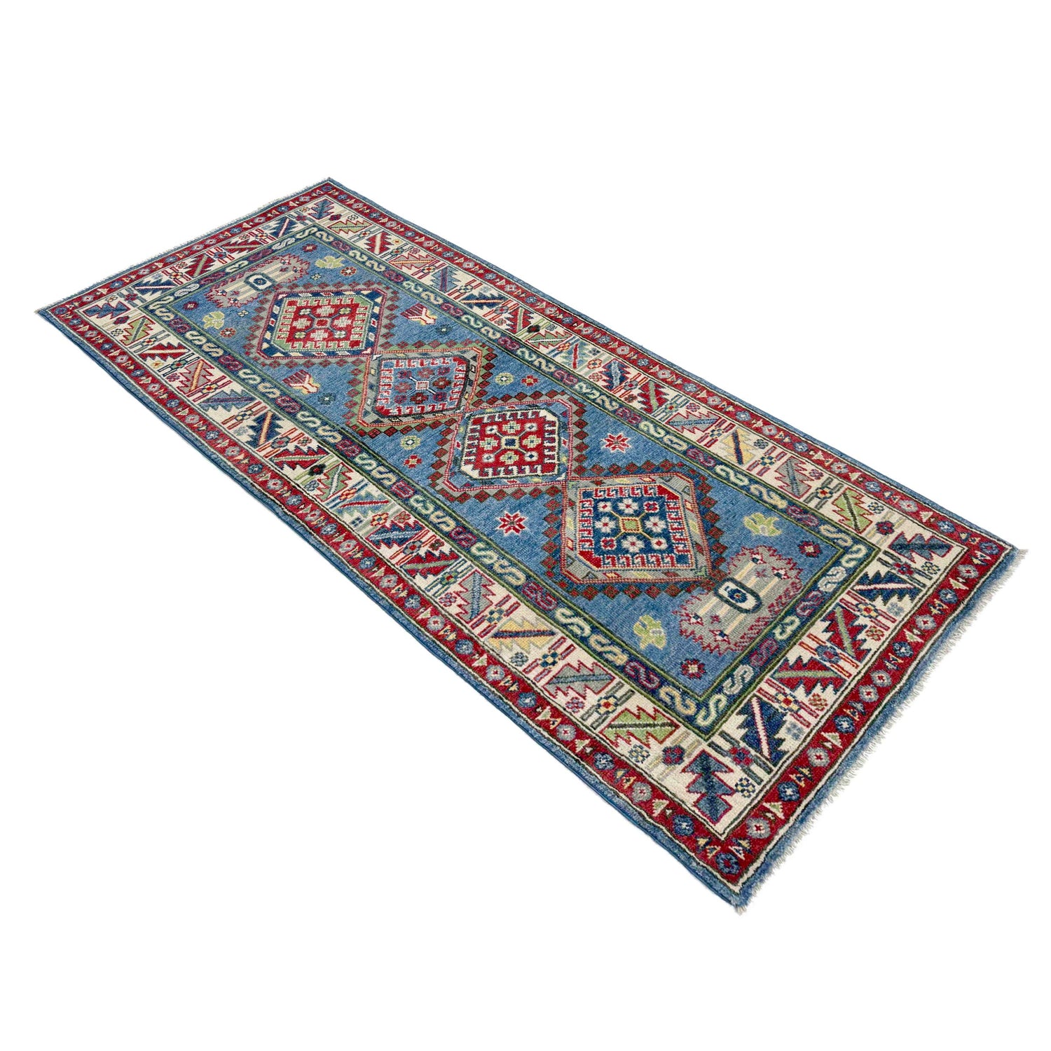 Oriental Kazak Runner 2' 7" x 6' 7" (ft) - No. R37421