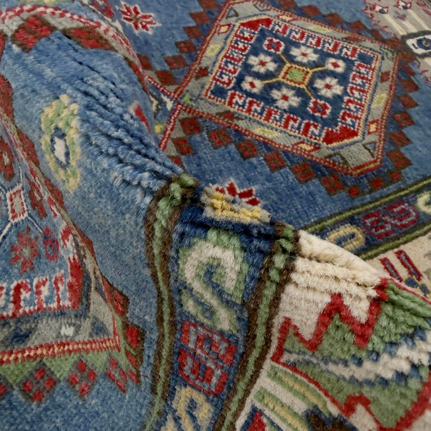 Oriental Kazak Runner 2' 7" x 6' 7" (ft) - No. R37421