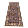Grey Color Kazak Runner 2' 6" x 6' 4" (ft) - No. R37424