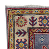 Grey Color Kazak Runner 2' 6" x 6' 4" (ft) - No. R37424
